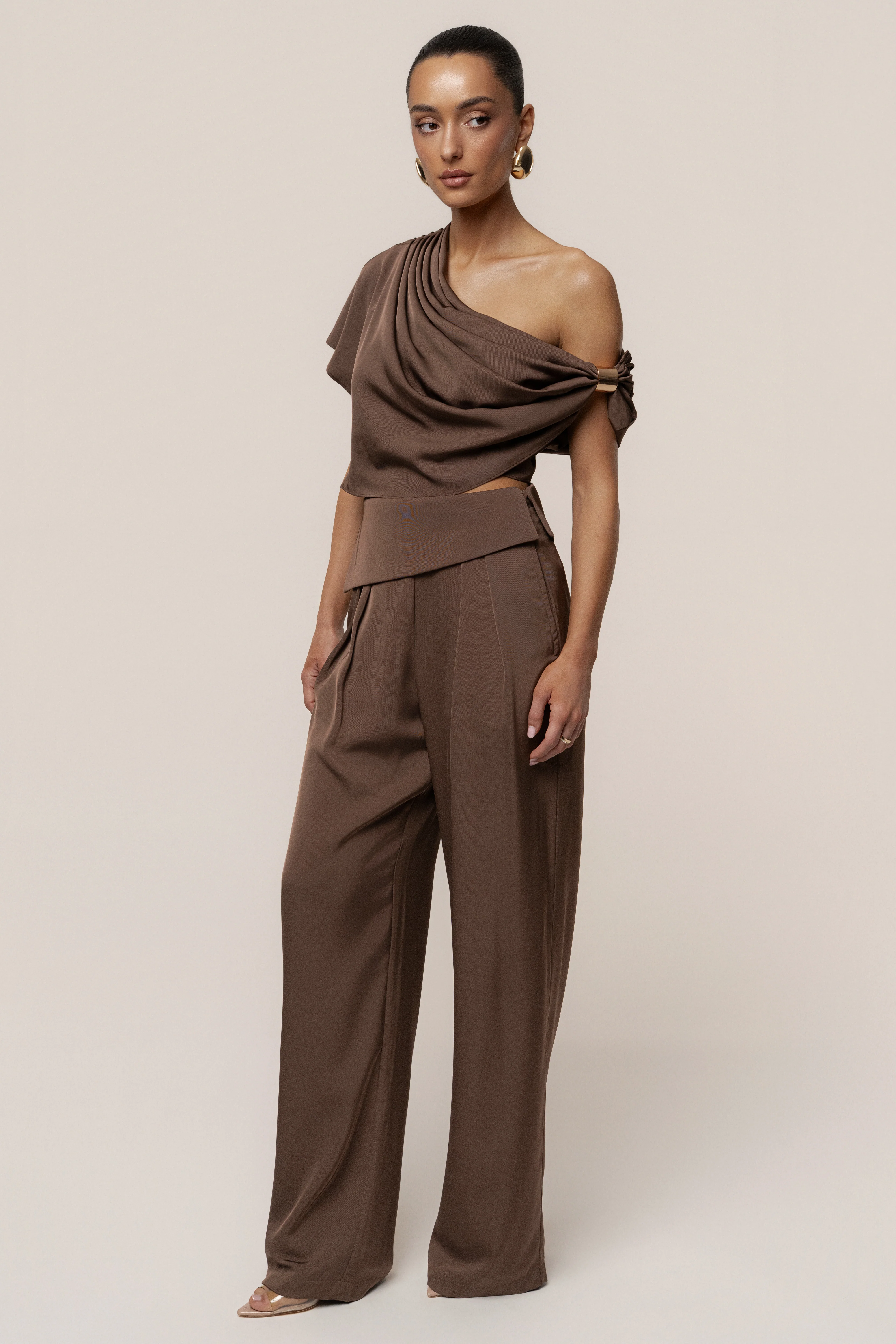 Chocolate Executive Trousers