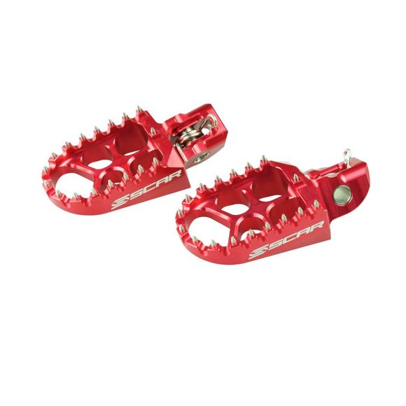 Scar Evolution - black / red footrestRef: Scr0249 / S5511Rd