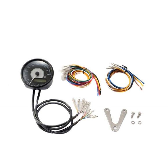 Compteur Digital Daytona velona 200 KM/H Universel - NoirRef : 87790