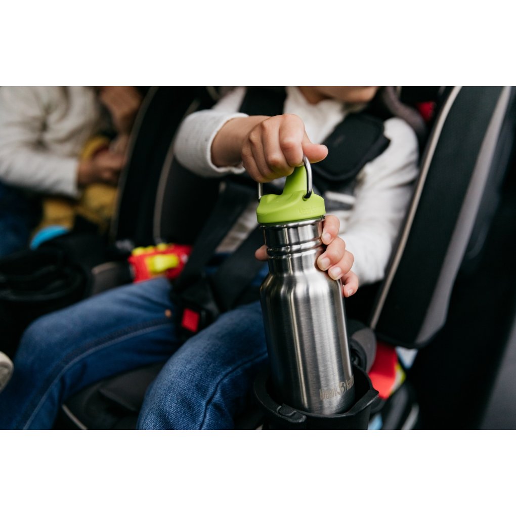 Klean Kanteen Kid Classic Bottle 355ml with Sippy Cap - brushed stainless