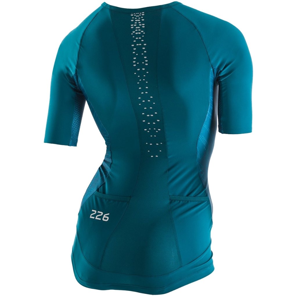 Orca 226 Performance Sleeved Tri Top Women - green