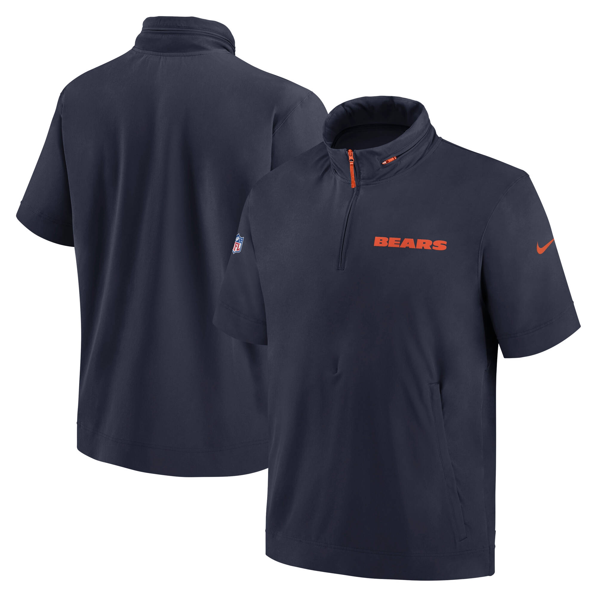 Chicago Bears 2024 NFL Sideline Nike Lightweight Coach Jacket Navy