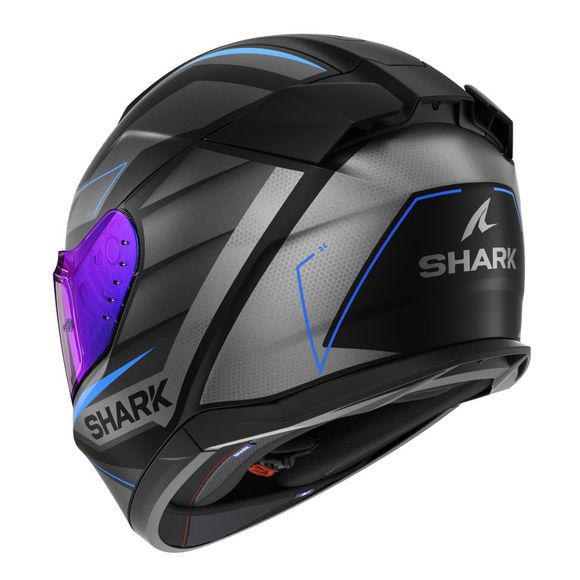 Casque intégral Shark D-SKWAL 3 SIZLER - Noir / GrisRef : SH1699-C3176