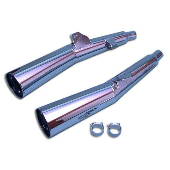 Marving silencer chrome tip - GreyRef: 01Y2002