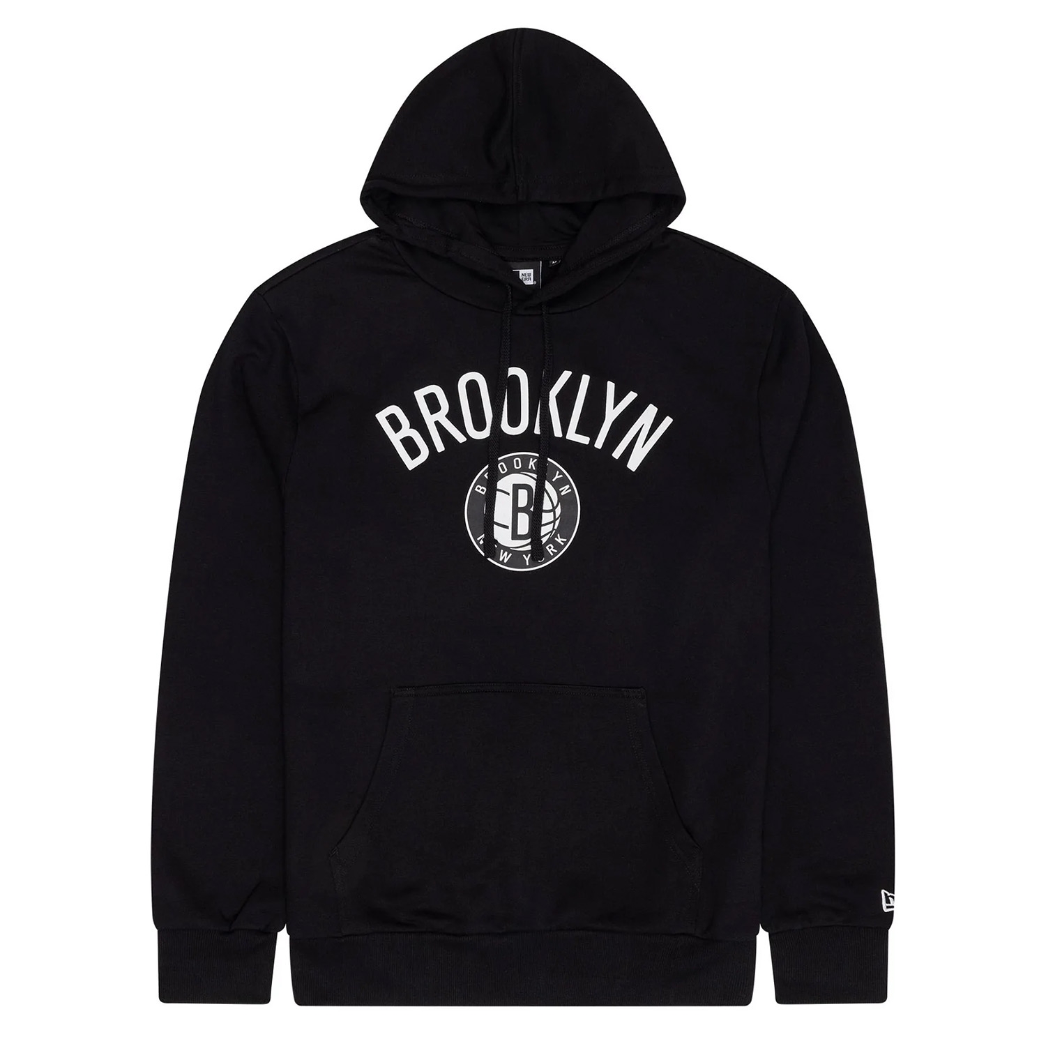 Brooklyn Nets Team Logo Hoodie NBA Sweatshirt Black
