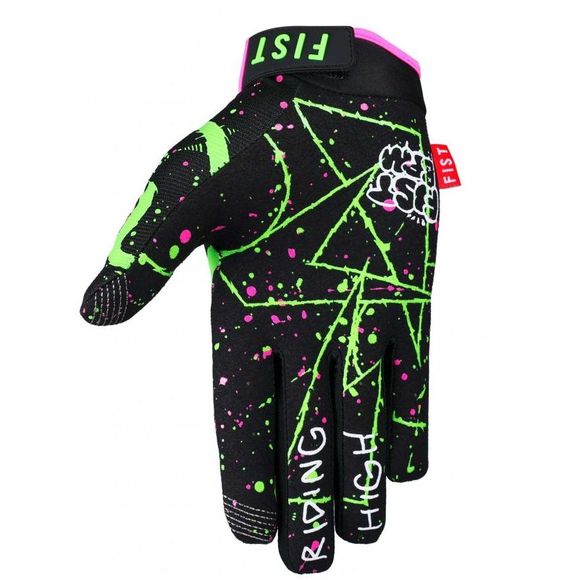Fist Handwear STRAPPED RIDE HIGH 2023 cross gloves - Black / GreenRef: FAST0010