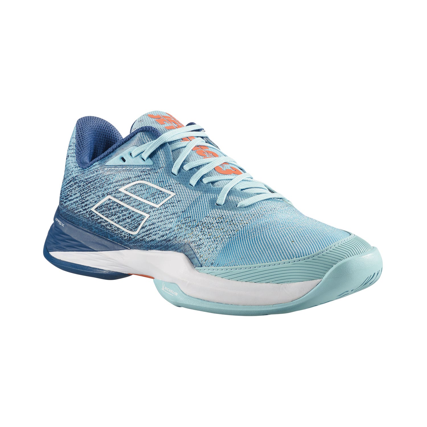 BABOLAT JET MACH 3 ALL COURT BLUE/ORANGE MEN 30523629