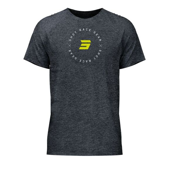 Shot RING Short Sleeve T-shirt - GreyRef: SO2748