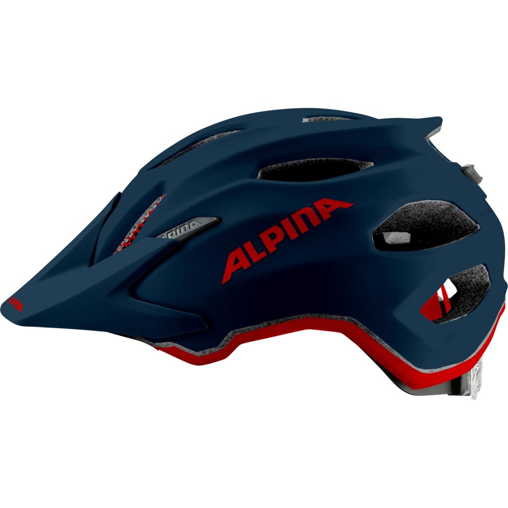 Alpina Carapax JR. Kids Helmet - indigo matt