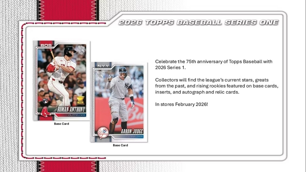 2026 Topps Series 1 Baseball MLB Mega Box