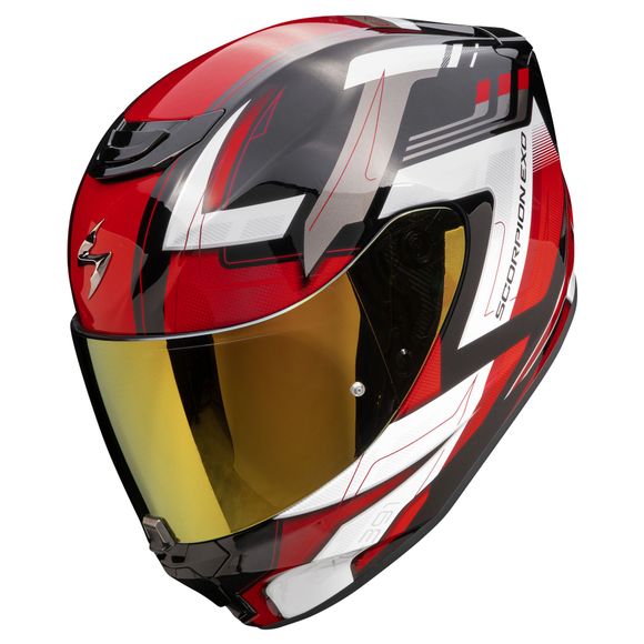 Scorpion Exo EXO-391 full face helmet - CAPTOR - Black / RedRef: SC1048