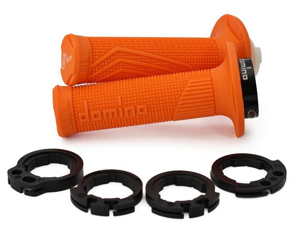 Poignées de guidon Domino D-Lock - 116mm UniverselRef : DO00102A / 1120742004