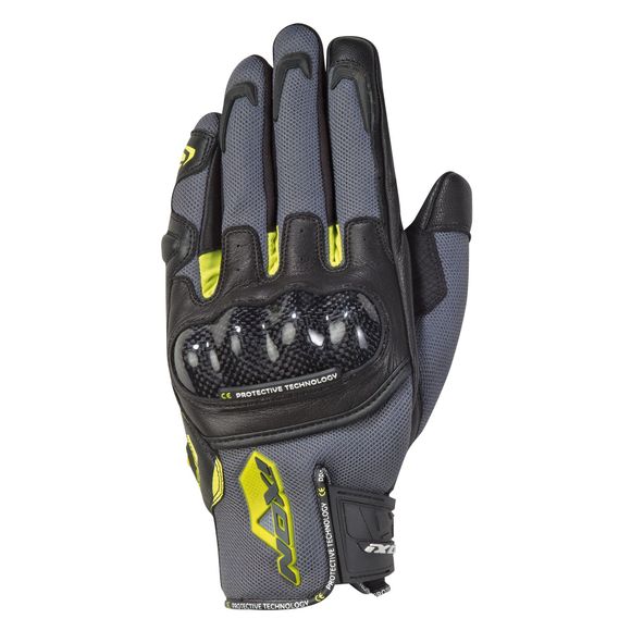 Gants Ixon RS RISE AIR - Gris / JauneRef : IX1118