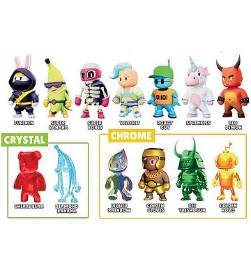 Stumble Guys Series 2 - 3D Mini Figures - Box With 18 Booster Packs