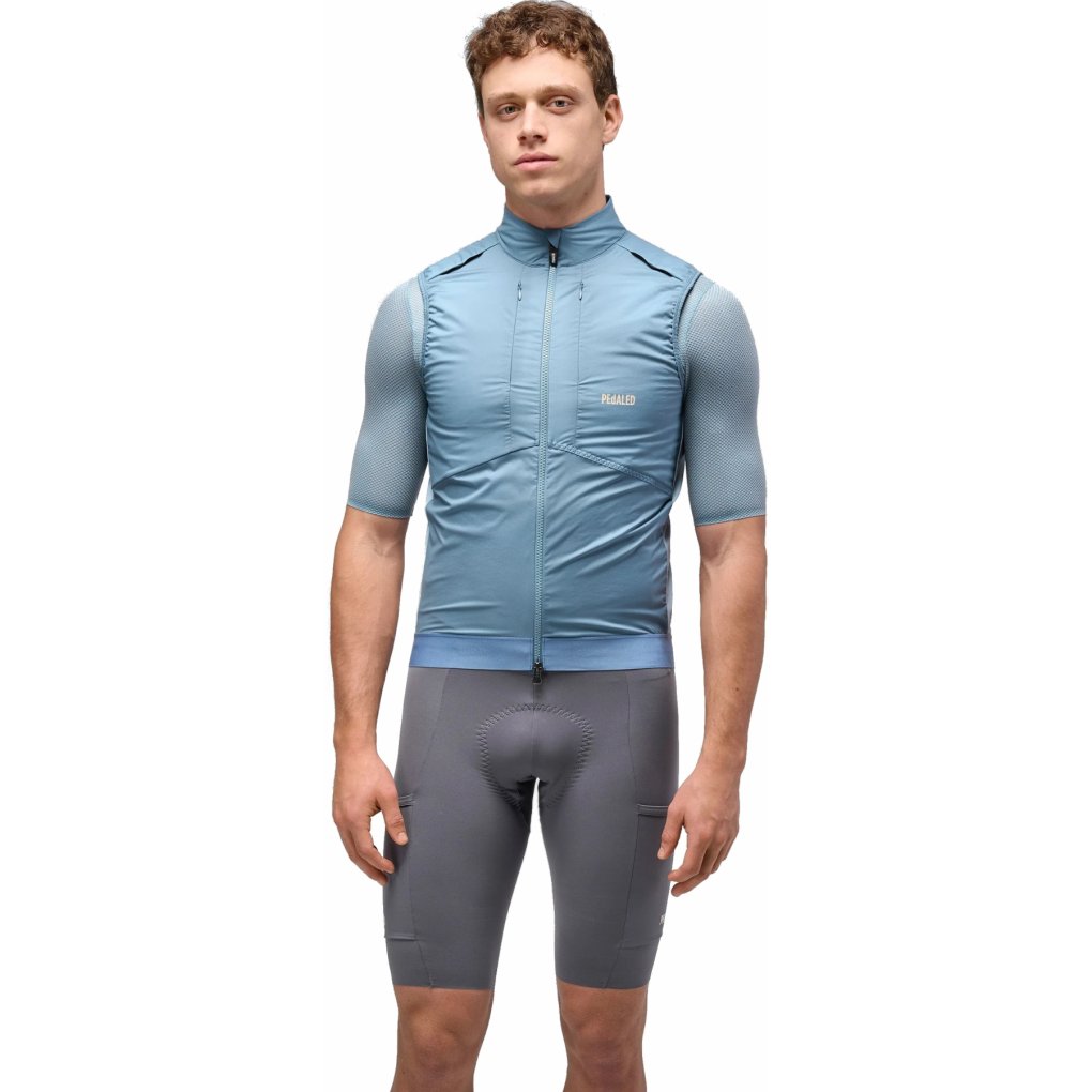 PEdALED Odyssey Alpha® Insulated Vest Men - Light Blue