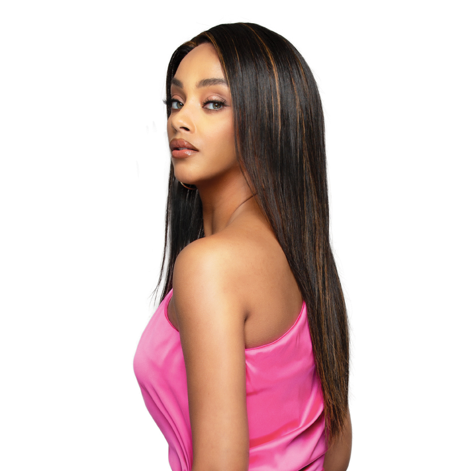 Bobbi Boss Unprocessed Human Hair HD Lace Front Wig Glueless 13x7 MHLF967 Avianna