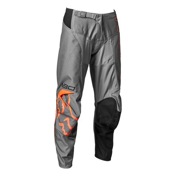 Pantalon cross Fox YOUTH 180 SKEW - PATROL - Gris / OrangeRef : FX3445