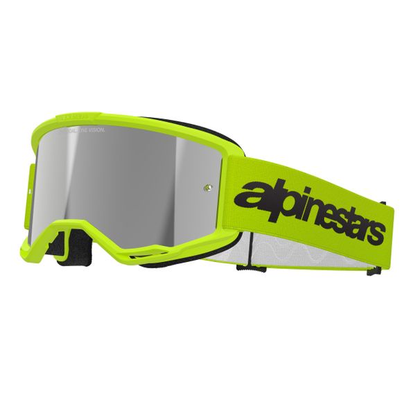 Alpinestars VISION 3 WORDMARK IRIDIUM 2025 cross goggles - YellowRef: AP3754 / 5103225-5299-OS