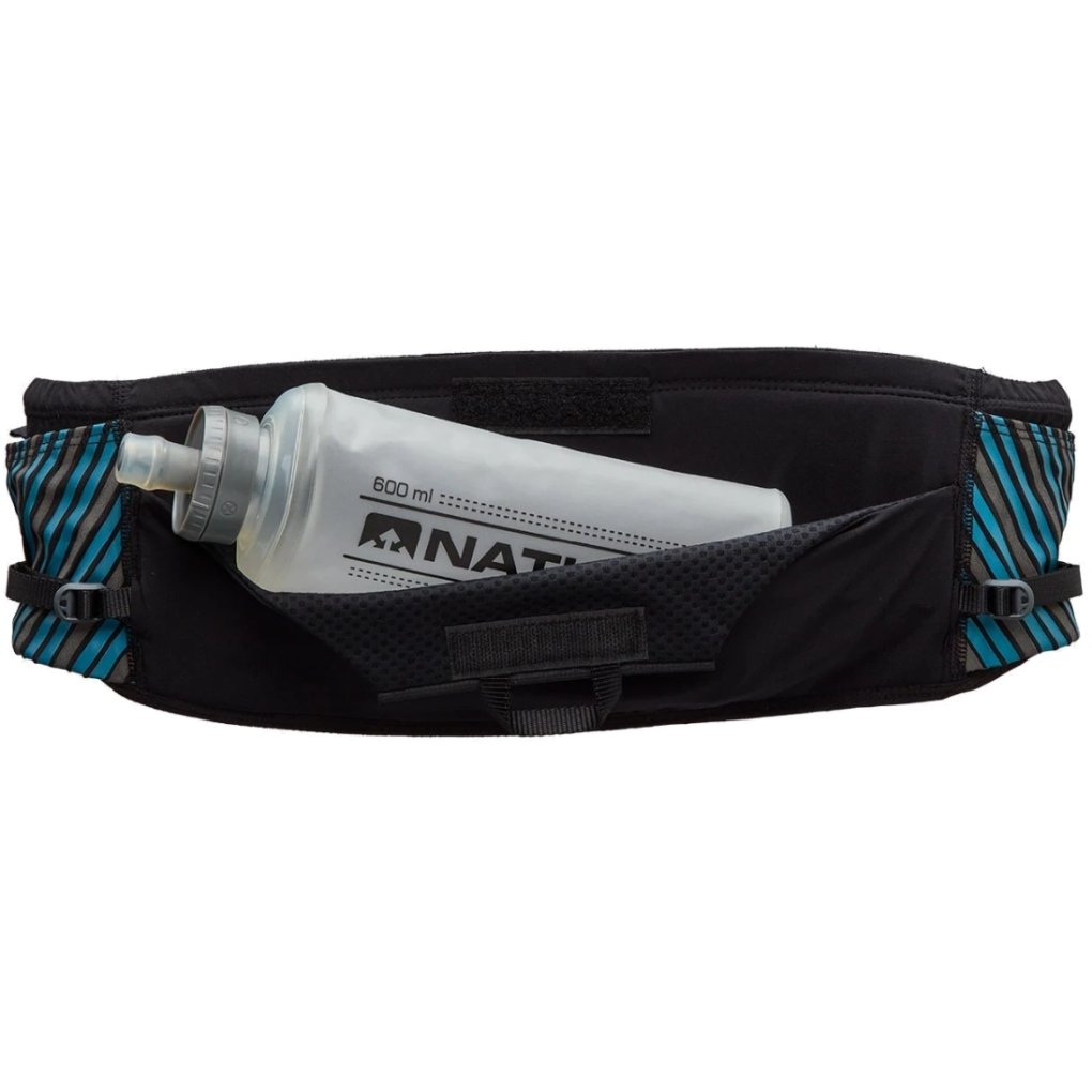 Nathan Sports Pinnacle Series Waistpack - black / blue me away