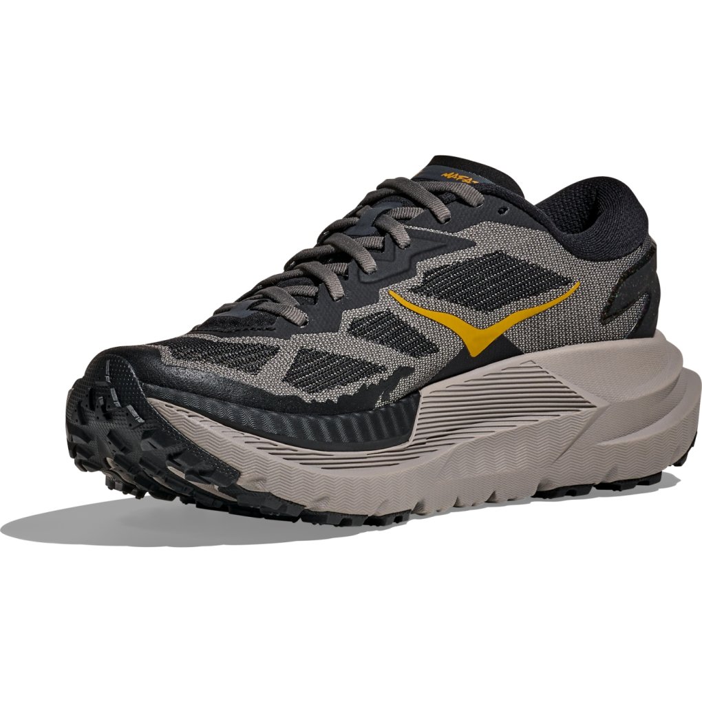 Hoka Mafate X Running Shoes Men - black / cement