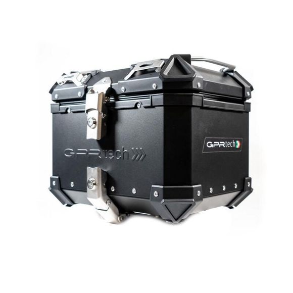 Top Case GPR Tech Alpi -Tech Alu - 26 liters + Universal Platinum - BlackRef: GTE0055