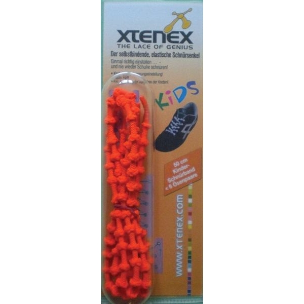 Xtenex Kids Laces - 50cm - orange