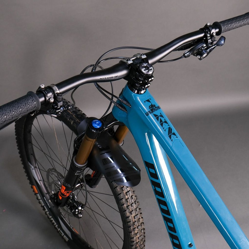 Unleazhed Frame Unscratch BP01-S Frame Protection Tape Top Tube - Clear Glossy