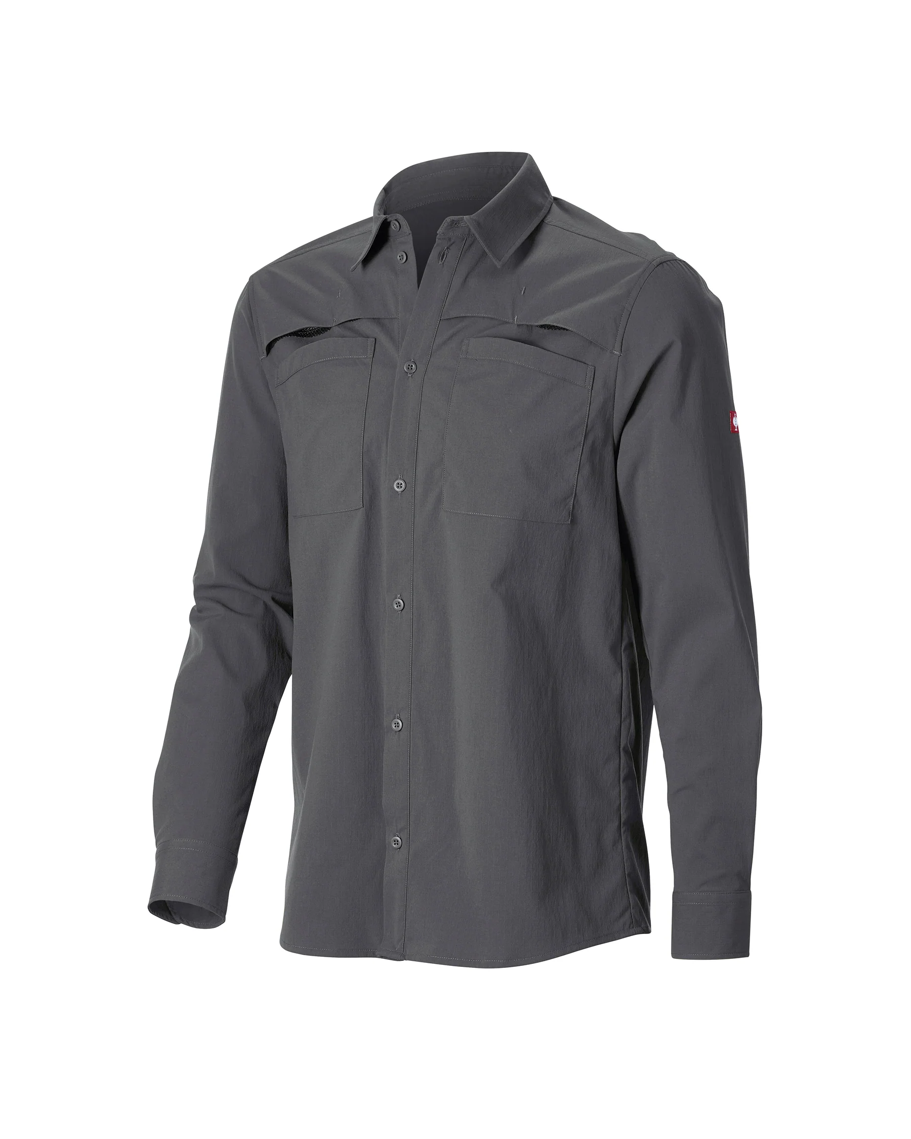 Stretch Ripstop Long Sleeve Work Shirt e.s.t:aktik