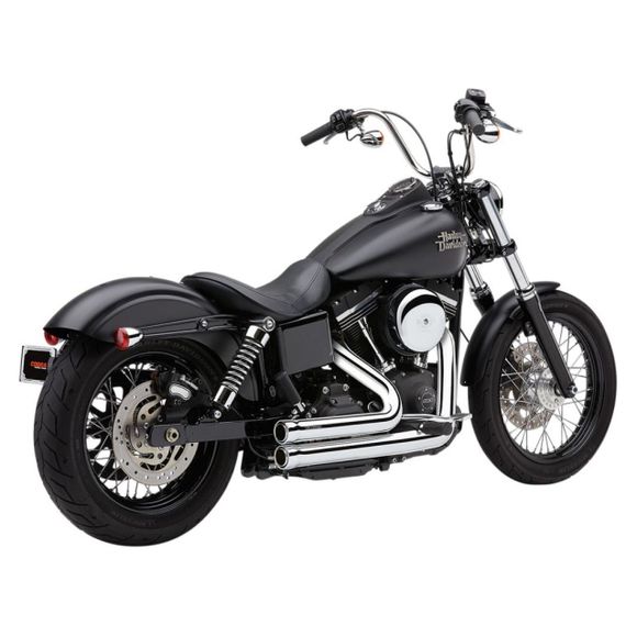 Cobra 909-2-into-2 chrome full lineRef: 1800-2095 / 18002095