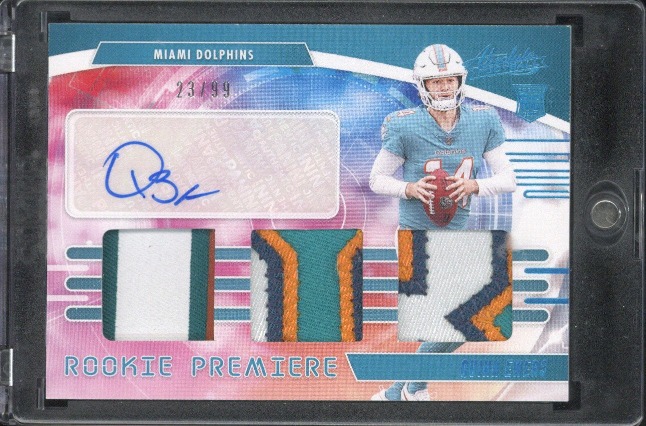 2025 Panini Absolute Quinn Ewers RC Autograph Patch /99 #RPM-QES