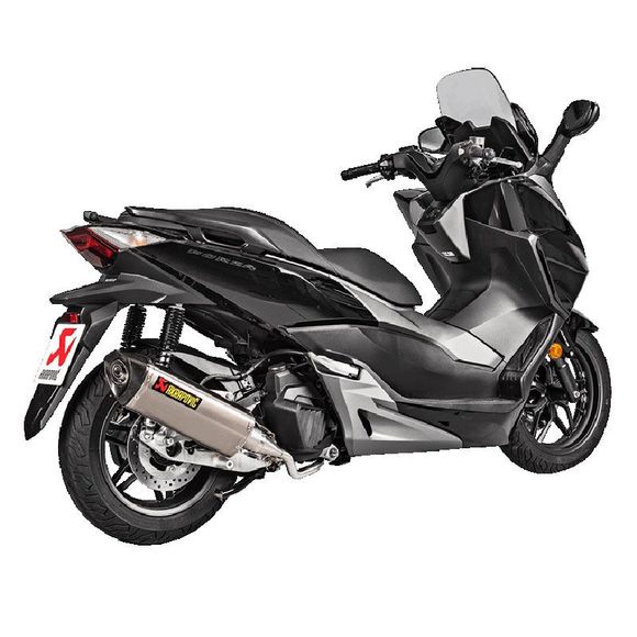Akrapovic LINE INOX Complete Line Carbon End CapHONDA 125 FORZA 125 - 2017 - 2020Ref: S-H125R5-HRSS / 18102526