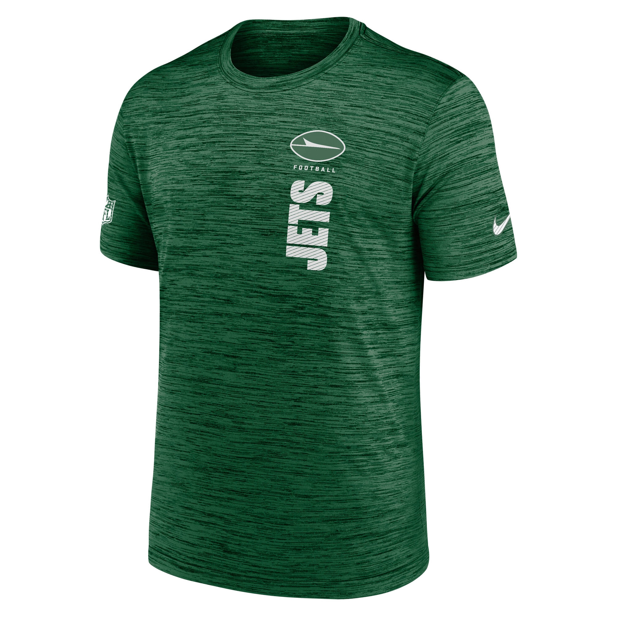 New York Jets 2024 NFL Sideline Nike Velocity Performance T-Shirt Green