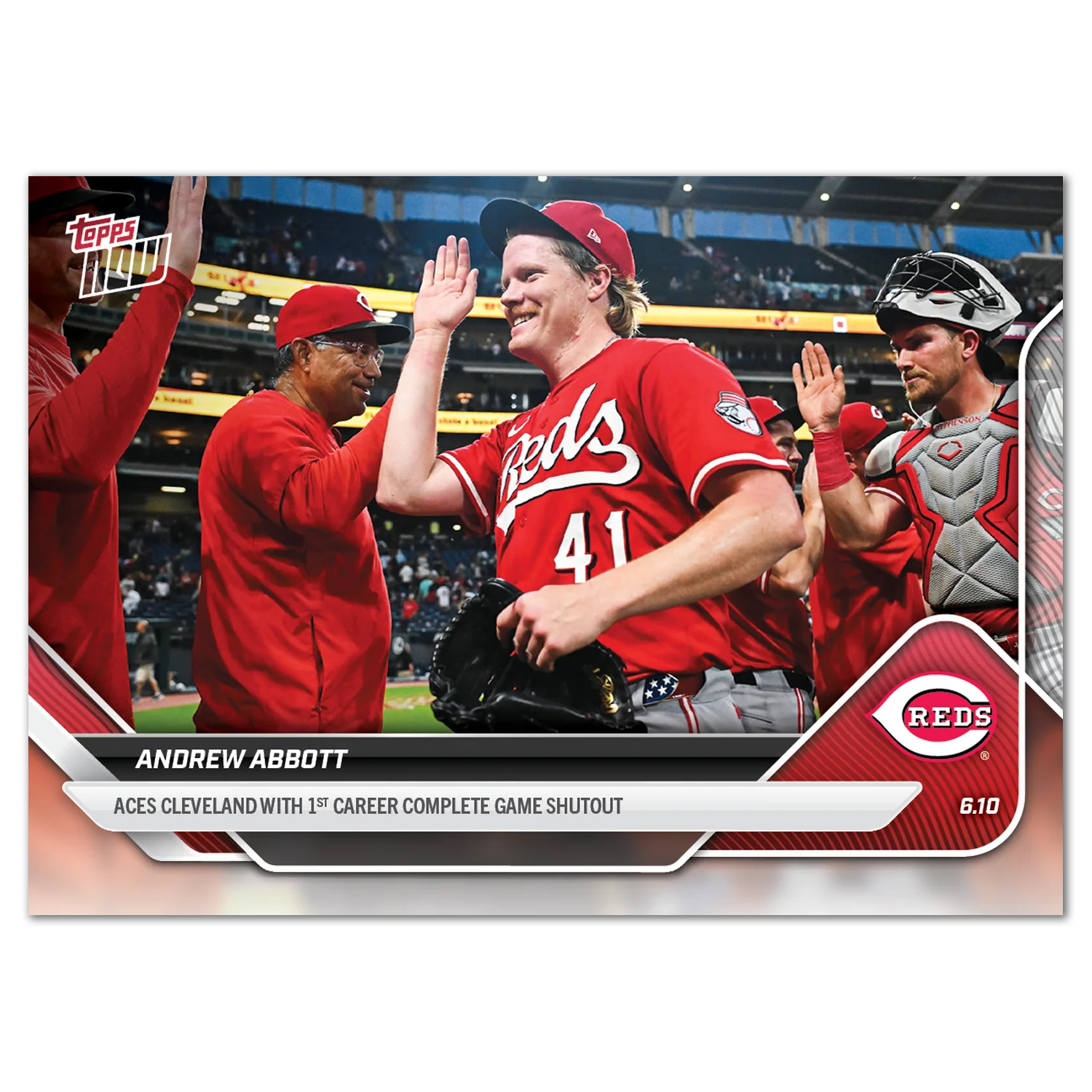 Andrew Abbott - 2025 MLB Topps NOW® - Card 284