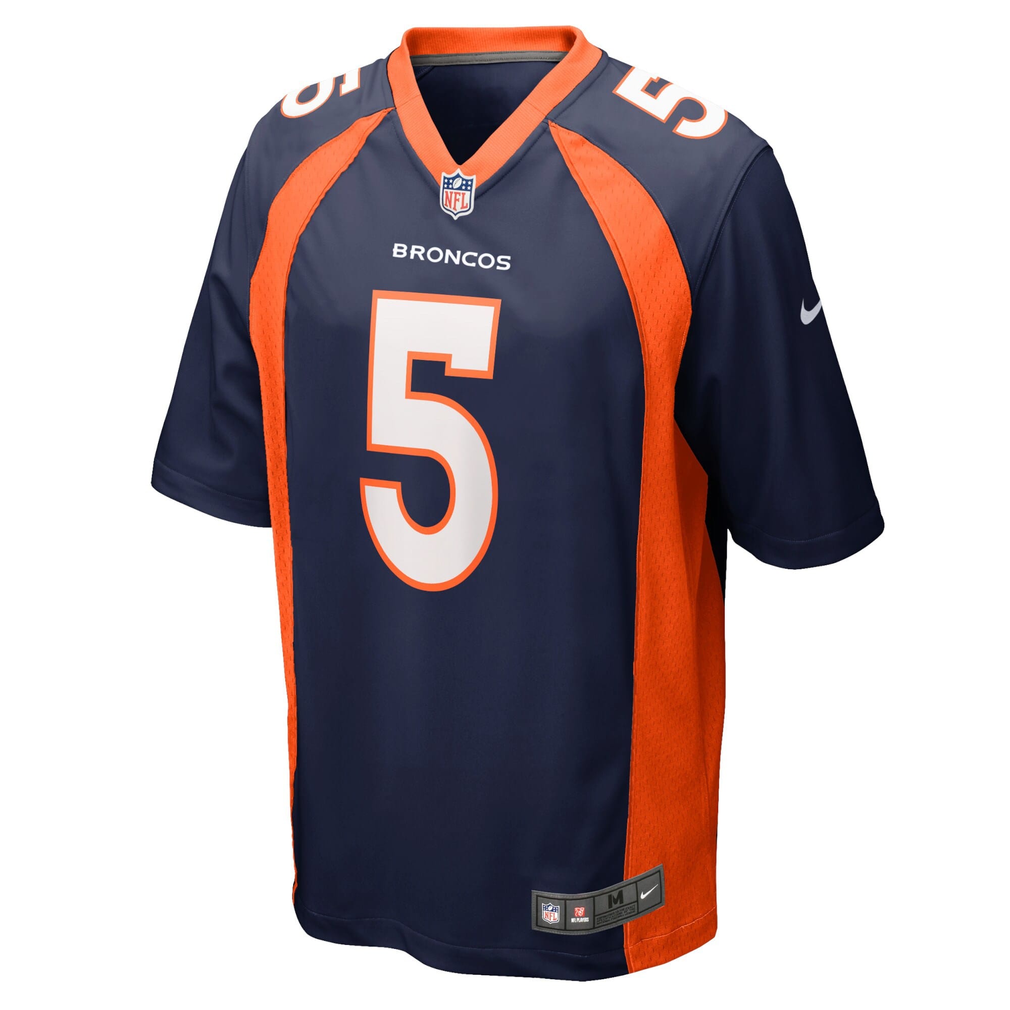 Teddy Bridgewater #5 Denver Broncos Nike Game NFL Jersey Alternate Navy