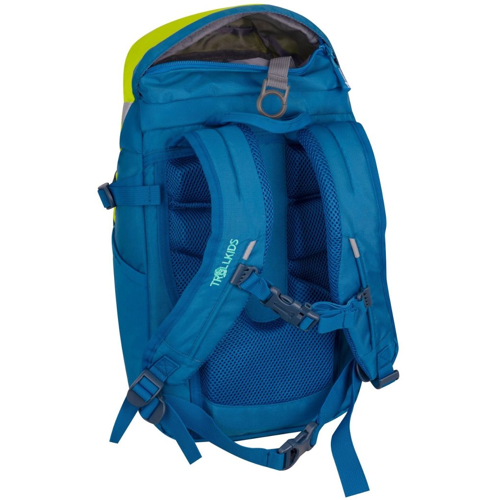Trollkids Fjell Trekker 15L Backpack Kids - Cool Lime/Summer Night/Aqua Mint