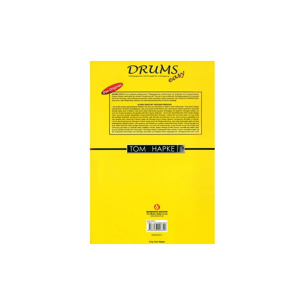 Bosworth Drums Easy 1 – Thomann Ireland