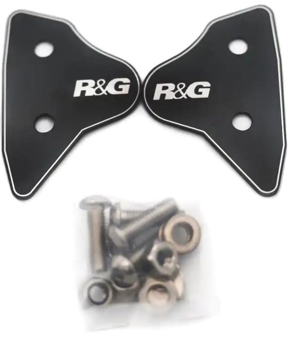 R&G Racing mirror shutters Cover - black holesYAMAHA 700 R7 - 2022 - 2025Ref: Rgr03292A / 1126618