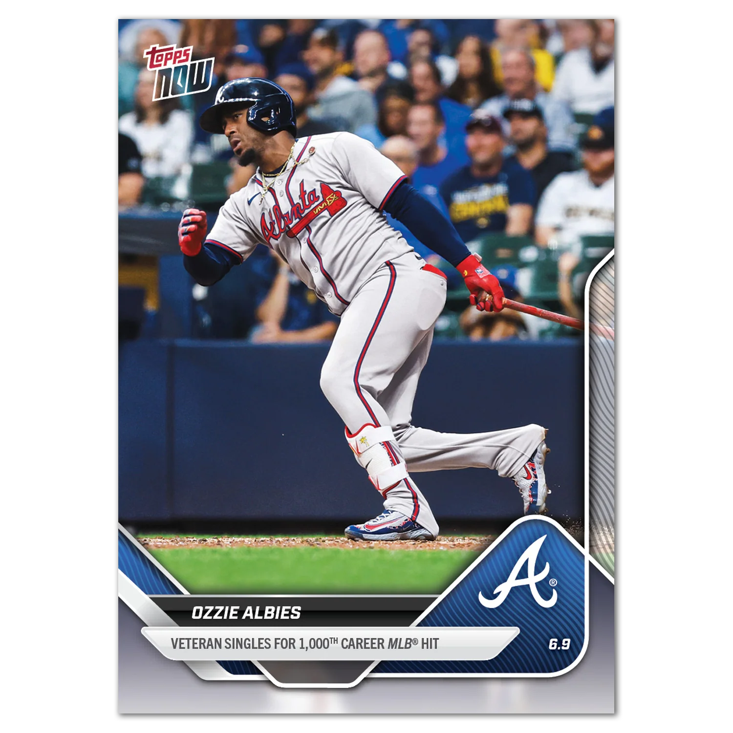 Ozzie Albies - 2025 MLB Topps NOW® - Card 281