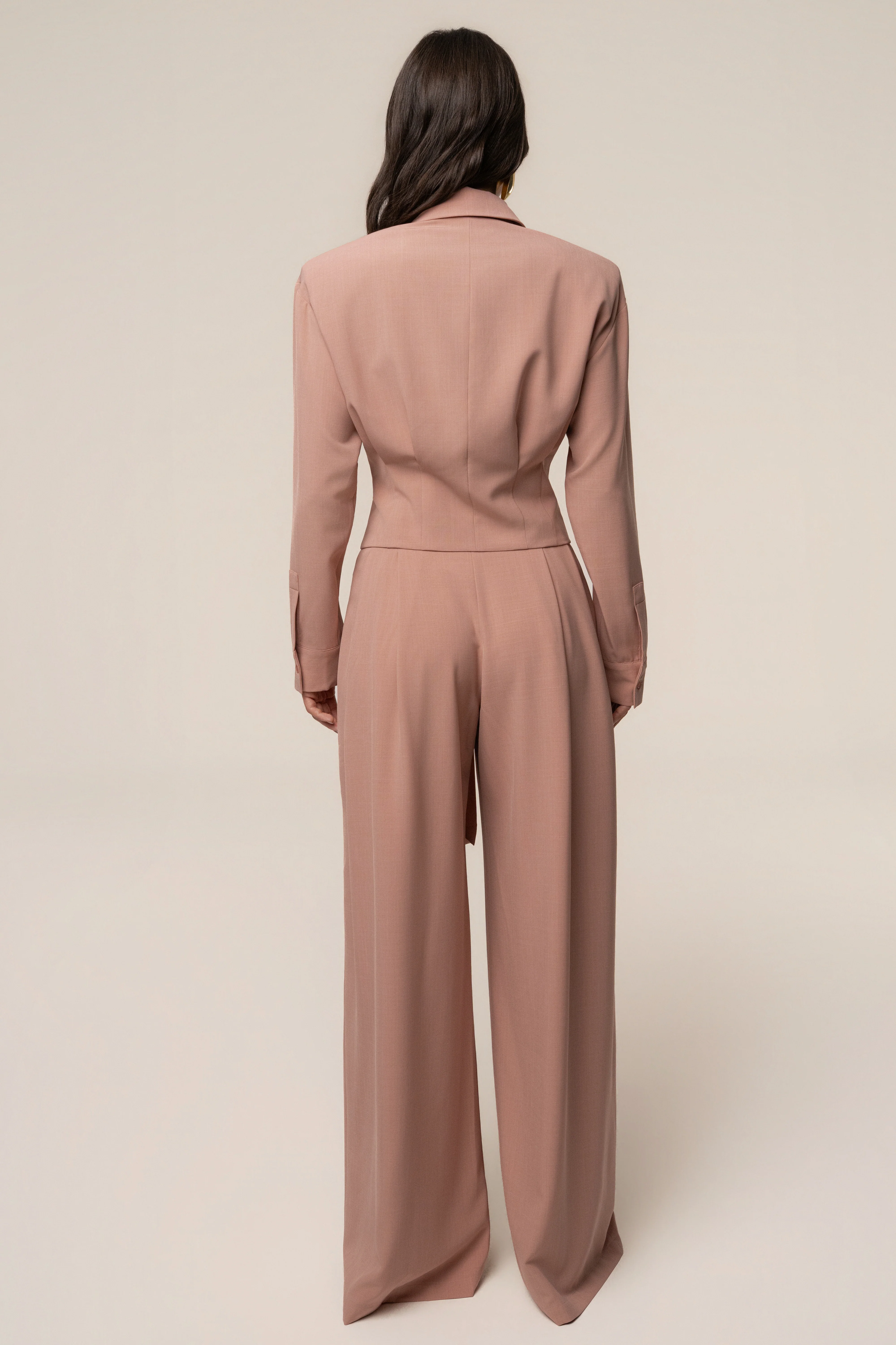 Mauve Estate Wrap Top