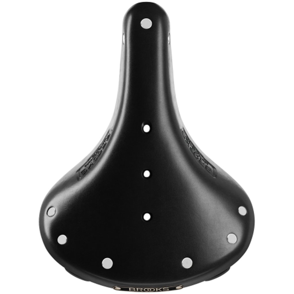 Brooks B17 Short Bend Leather Saddle - black
