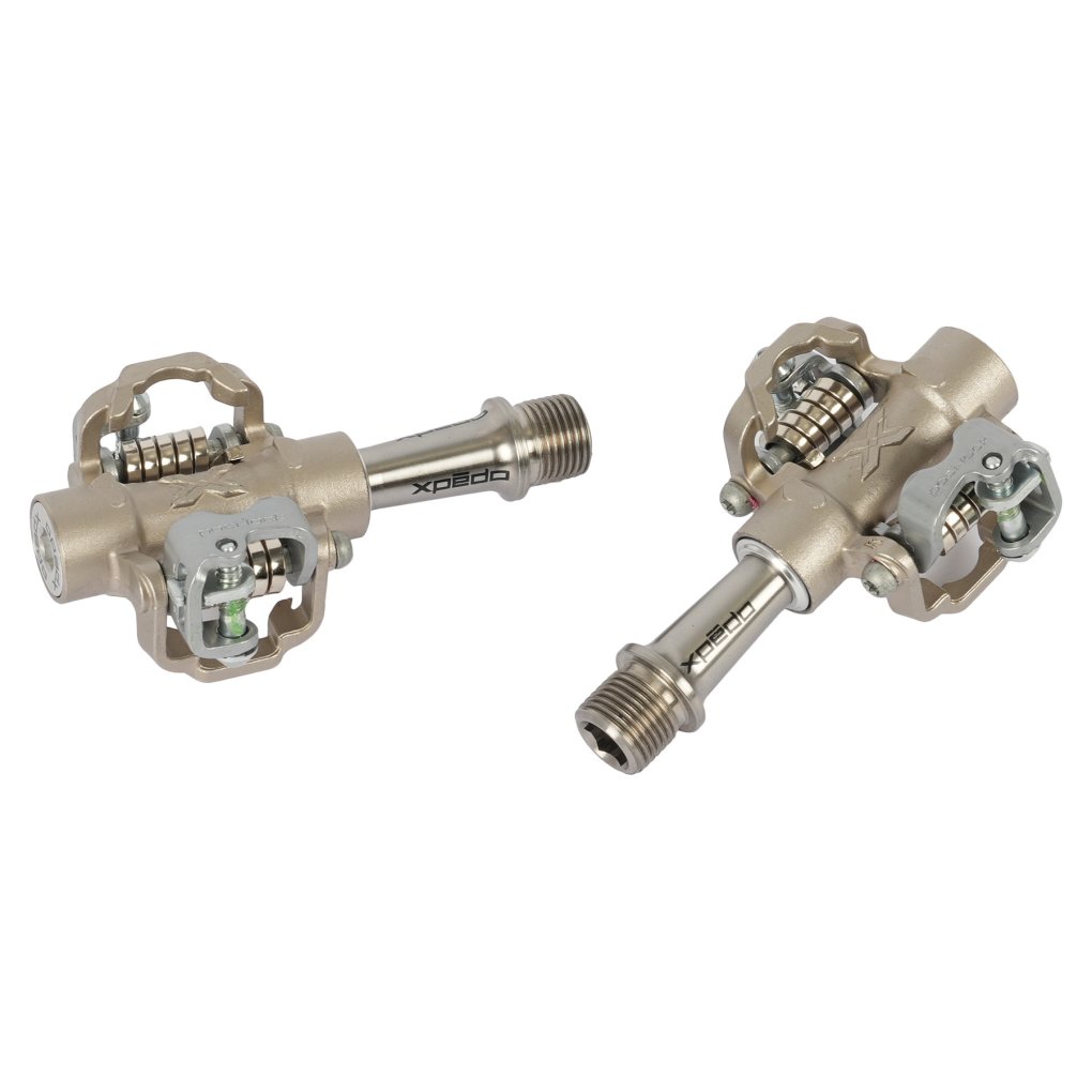 Xpedo M-Force 8 Ti Pedals - titanium