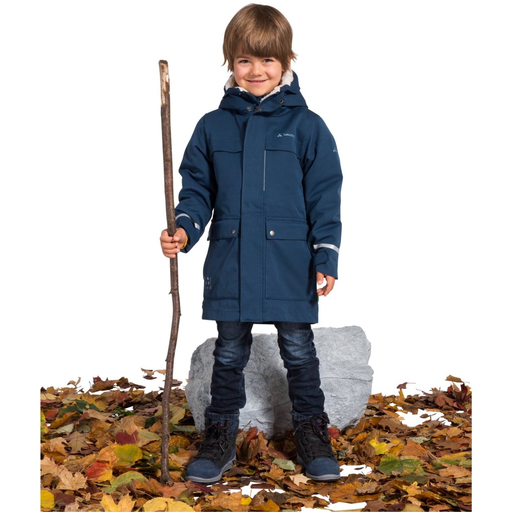 Vaude Manukau Parka Kids - dark sea