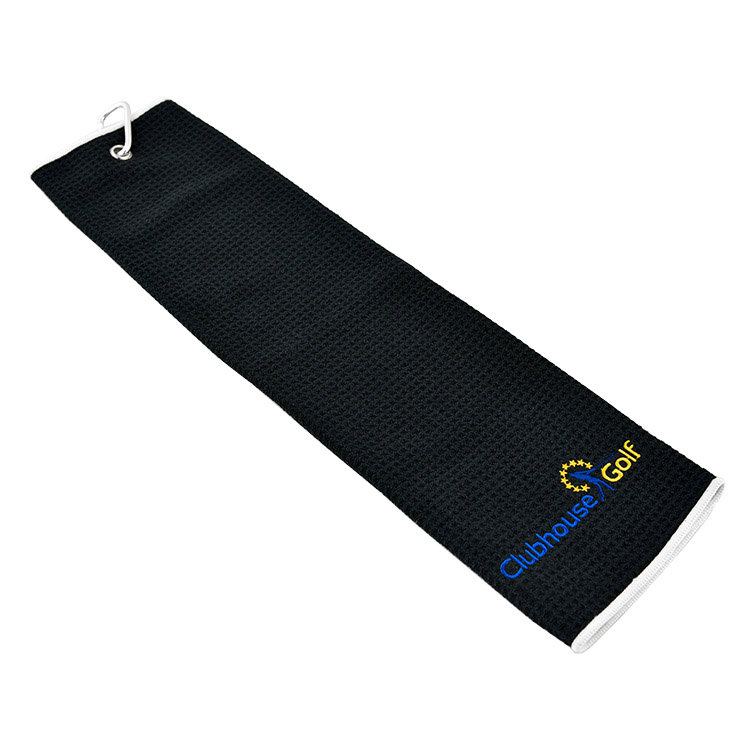 Clubhouse Golf Pro-Tech Microfibre Waffle Golf Towel