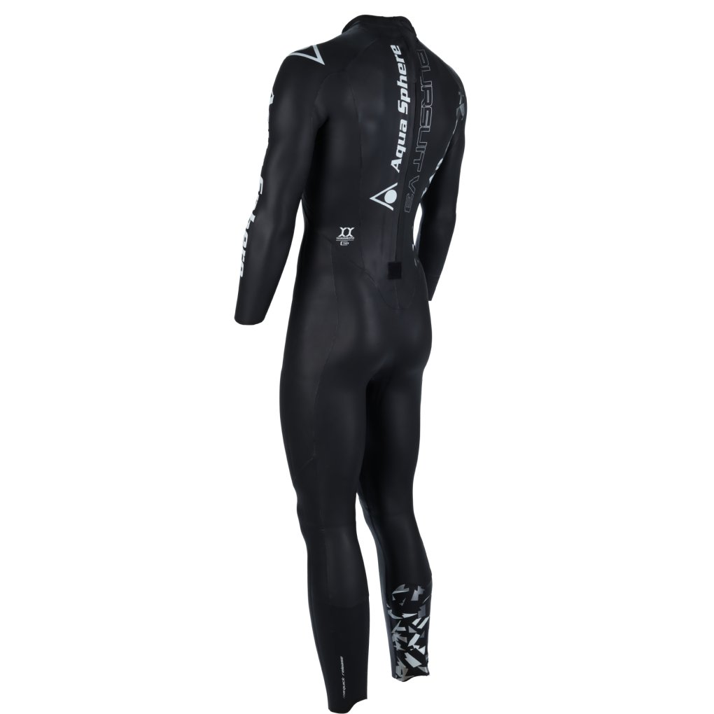 AQUASPHERE Pursuit V3 Neoprene Suit - Black/Bright Orange