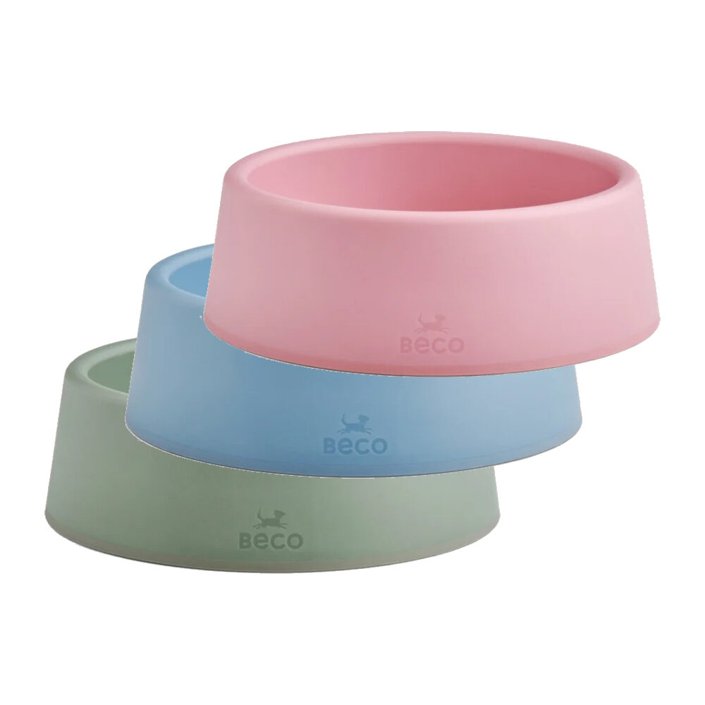Beco Steady Dog Bowl - S - Pink
