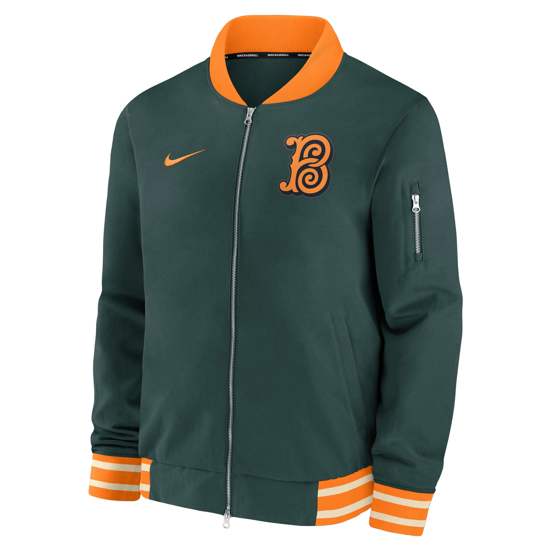 Baltimore Orioles City Connect 2026 MLB Authentic Dugout Bomber Jacket Red