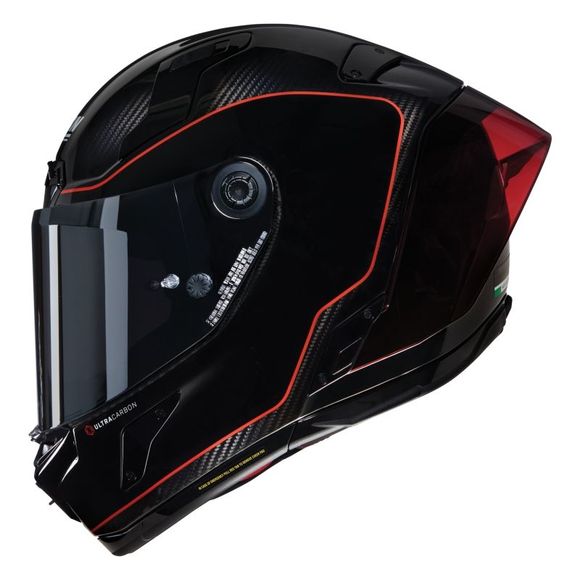 Nolan X -804 RS - Ultra carbon - Asso di Picche - Carbon / RougeRef: Nl1624-Carr