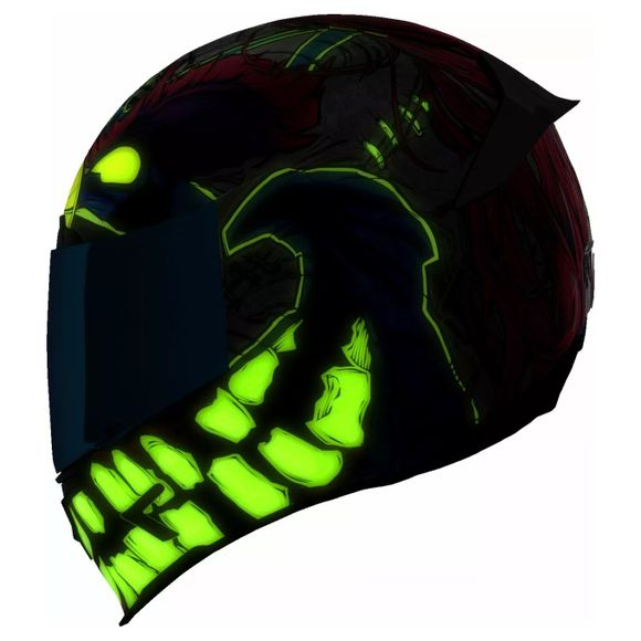 Full headset Icon airframe pro - krazy klown 2 - gray / blueRef: IC0905