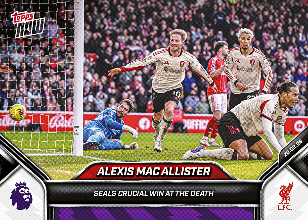 Alexis Mac Allister - 2025-26 Premier League Topps NOW® - Card 143