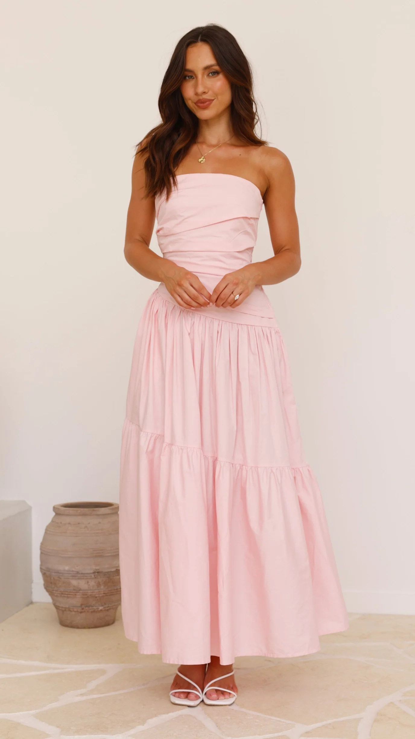 Lola Maxi Dress - Pink